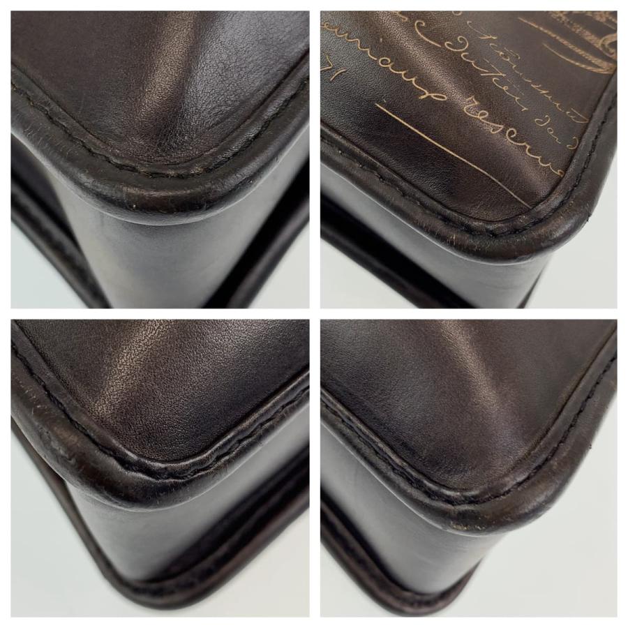 美品 Berluti ベルルッティ アンジュール カリグラフィ スクリット