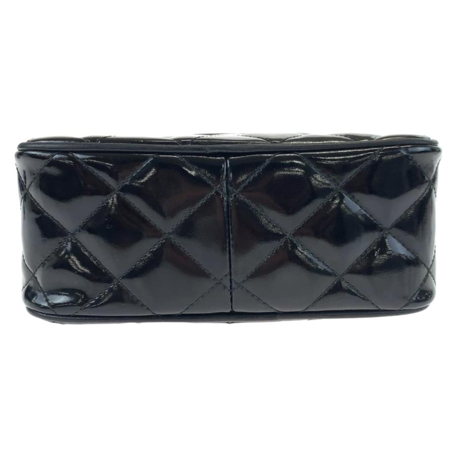 CHANEL（シャネル） 美品 マトラッセ ココマーク フリンジ ブラック