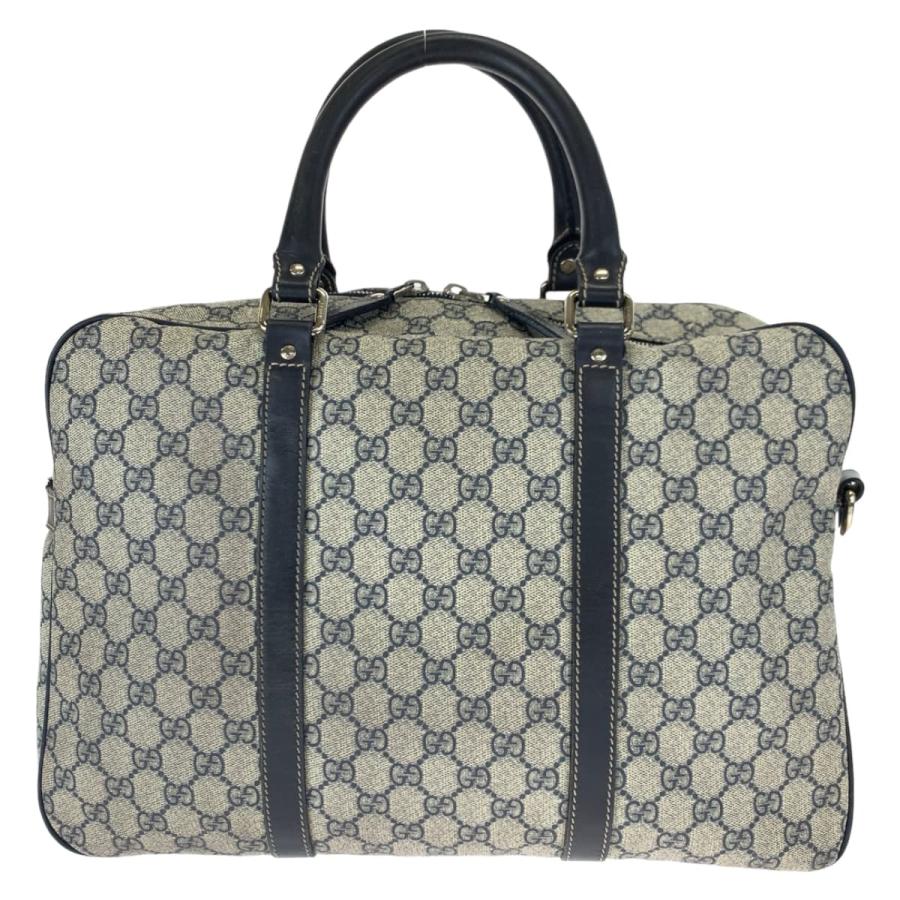 グッチ GUCCI ビジネスバッグ GGキャンバス レザー GGキャンバス グッチ GUCCI ショルダーバッグ レザー 120842 ブラック