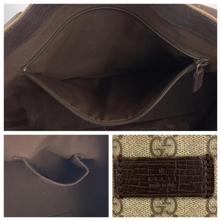 【正規品・美品】グッチ GGスプリーム トートバッグ2way ショルダー 茶色 グッチ(GUCCI)グッチ GGスプリーム 2Way トートバッグ トート