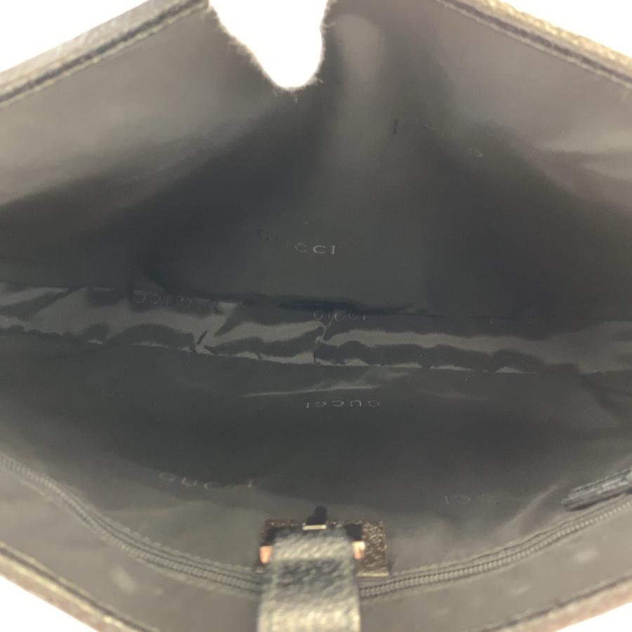 GUCCI（グッチ） 美品 ジャッキー レッド 赤 ブラック 黒 シルバー金具 