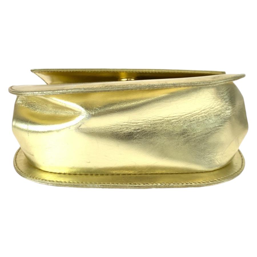 希少 サルヴァトーレフェラガモ ヴィンテージ ガンチーニ ゴールド  