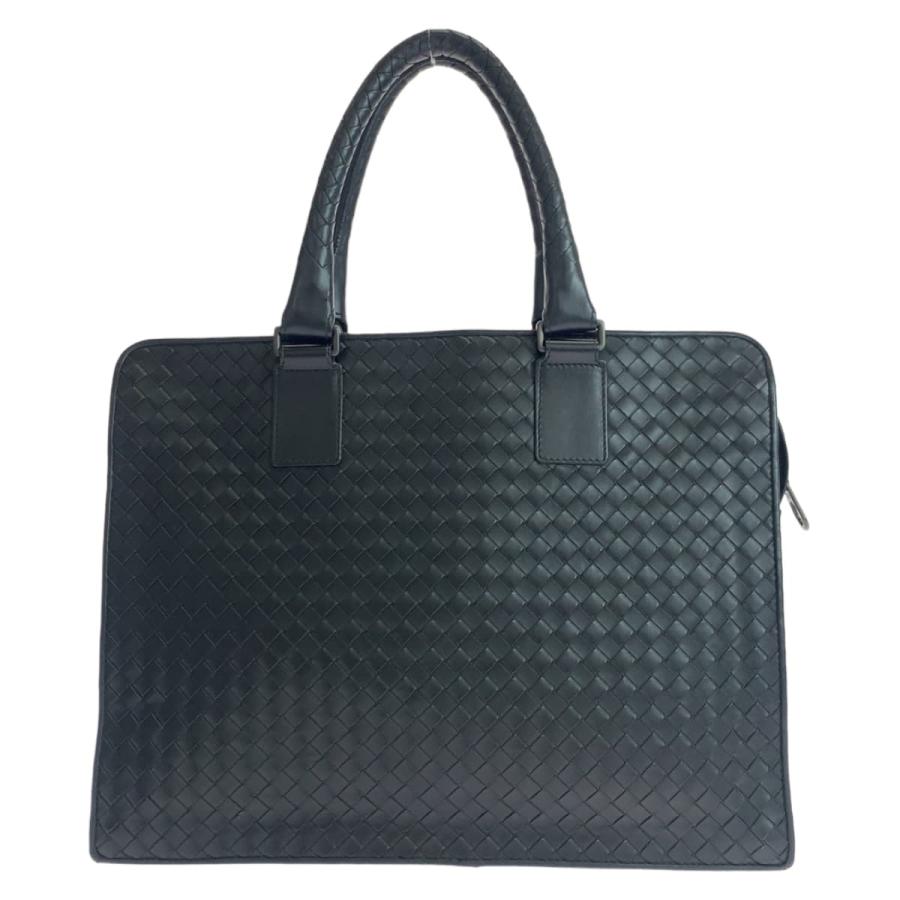 BOTTEGAVENETA ボッテガヴェネタ イントレチャート ブラック 黒 レザー