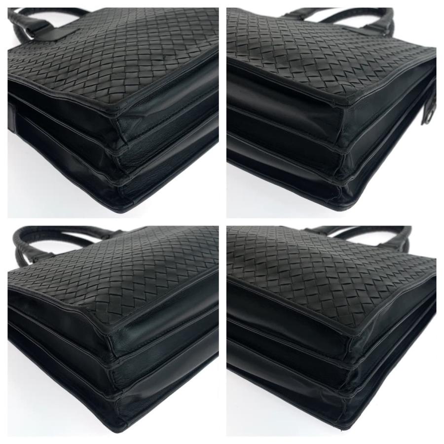 BOTTEGAVENETA ボッテガヴェネタ イントレチャート ブラック 黒 レザー