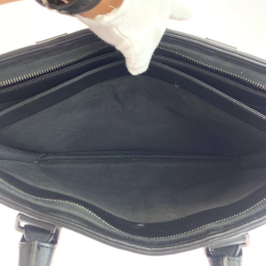 ボッテガヴェネタ　ビジネスバッグ　イントレチャート　A4可能　レザー　ブラック BOTTEGAVENETA ボッテガヴェネタ イントレチャート ブラック 黒 レザー