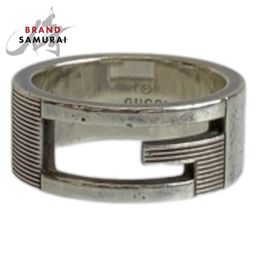 GUCCI グッチ ブランデットG サイズ表記12 シルバー シルバー925 リング 男女兼用 12号 メンズ 405933 | GUCCI