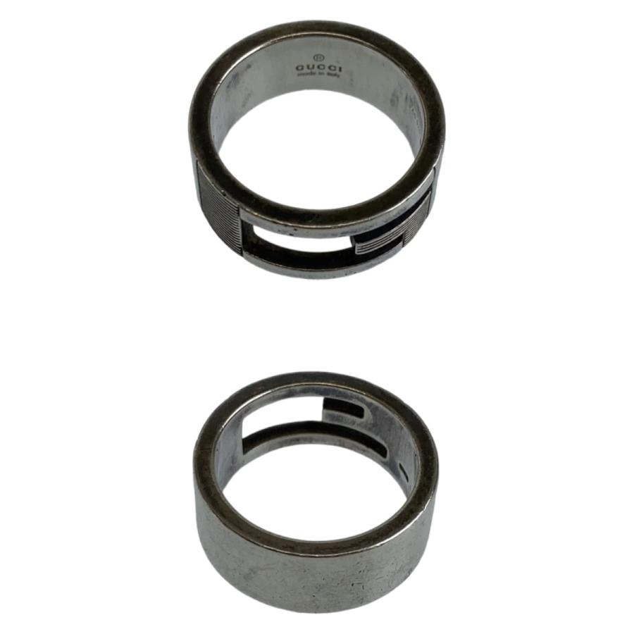 GUCCI グッチ ブランデットG サイズ表記12 シルバー シルバー925 リング 男女兼用 12号 メンズ 405933 | GUCCI | 04