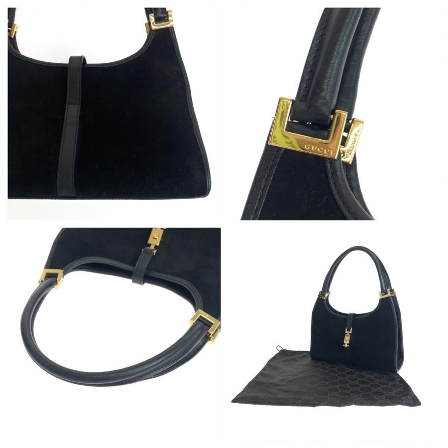 GUCCI（グッチ） 美品 ジャッキー ブラック 黒 ゴールド金具