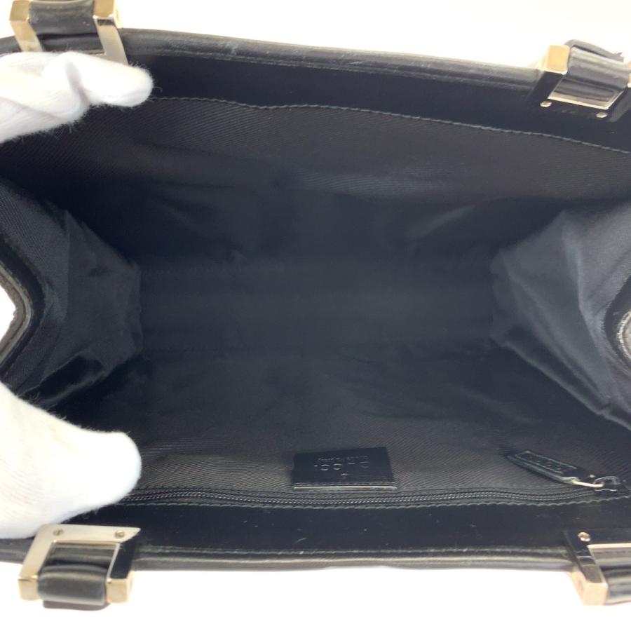 GUCCI（グッチ） 美品 ジャッキー ブラック 黒 シルバー金具 GG 