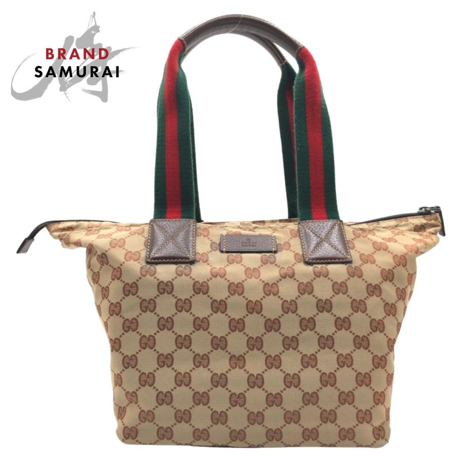 GUCCI（グッチ） 美品 シェリーライン GG柄 ブラウン GGキャンバス 
