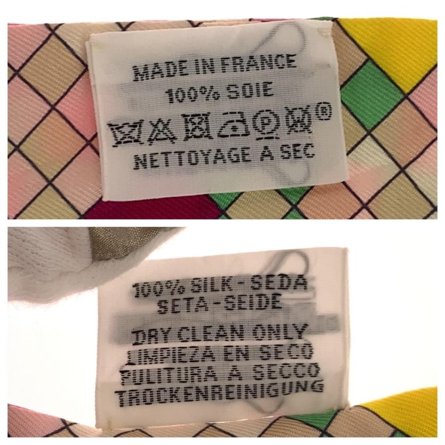 HERMES（エルメス） ツイリー コリエドシアン リミックス ピンク