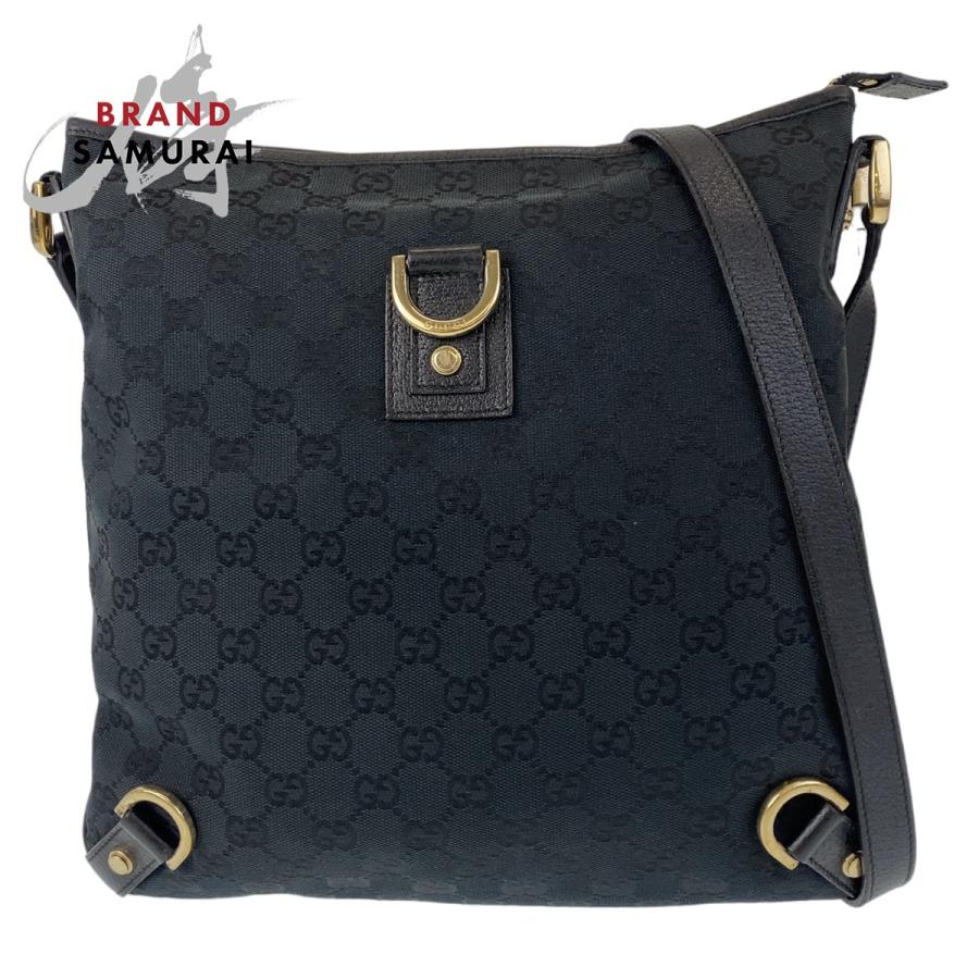 GUCCI（グッチ） 美品 アビー ブラック 黒 ゴールド金具 GG