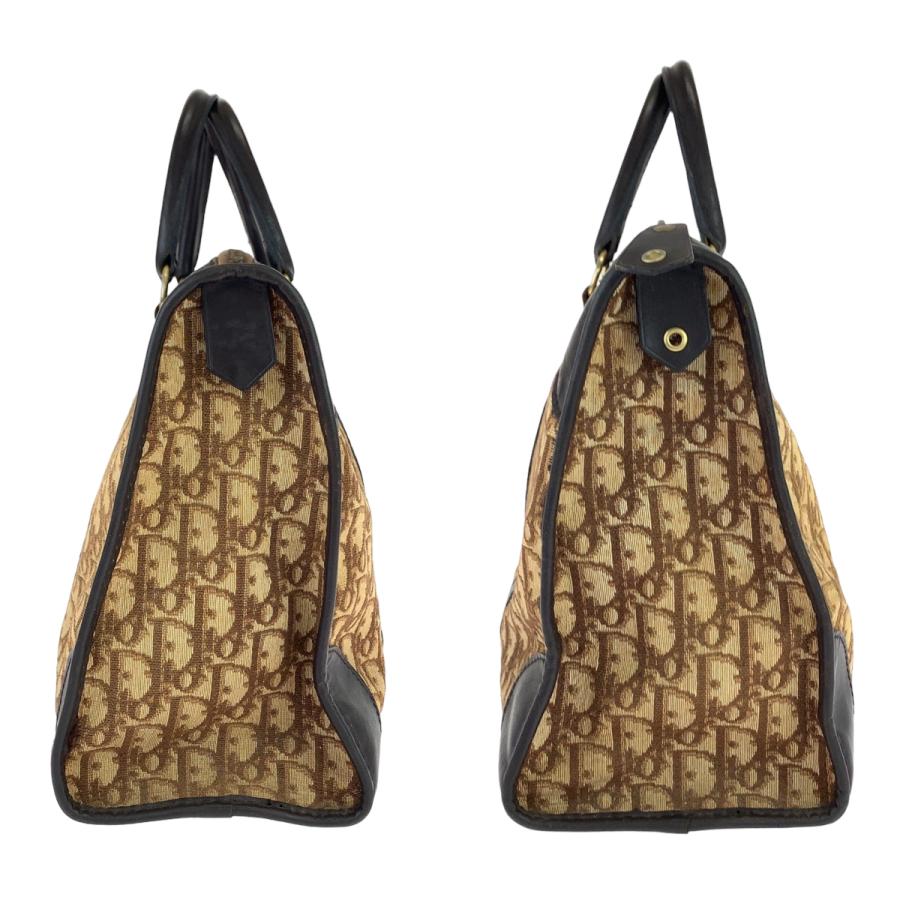 Dior ディオール トロッター ブラウン 茶 ゴールド金具 キャンバス