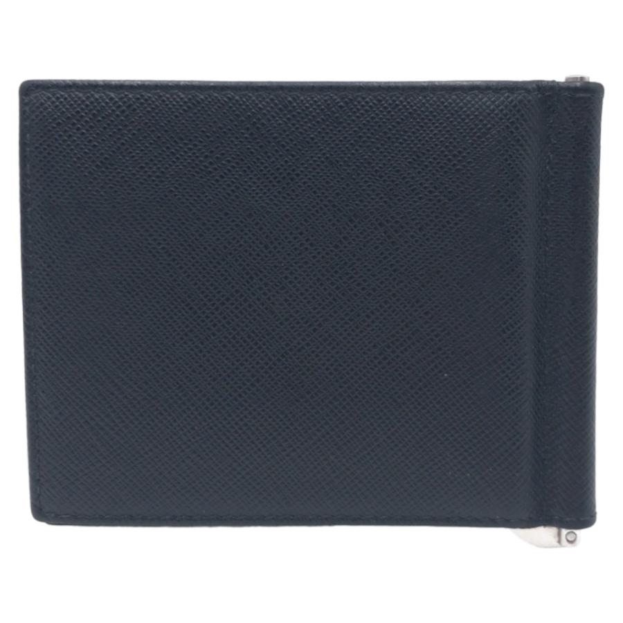 PRADA（プラダ） 美品 サフィアーノ ブラック シルバー金具 レザー
