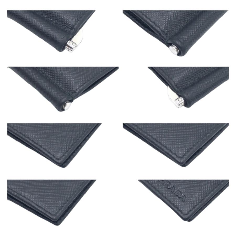 PRADA（プラダ） 美品 サフィアーノ ブラック シルバー金具 レザー