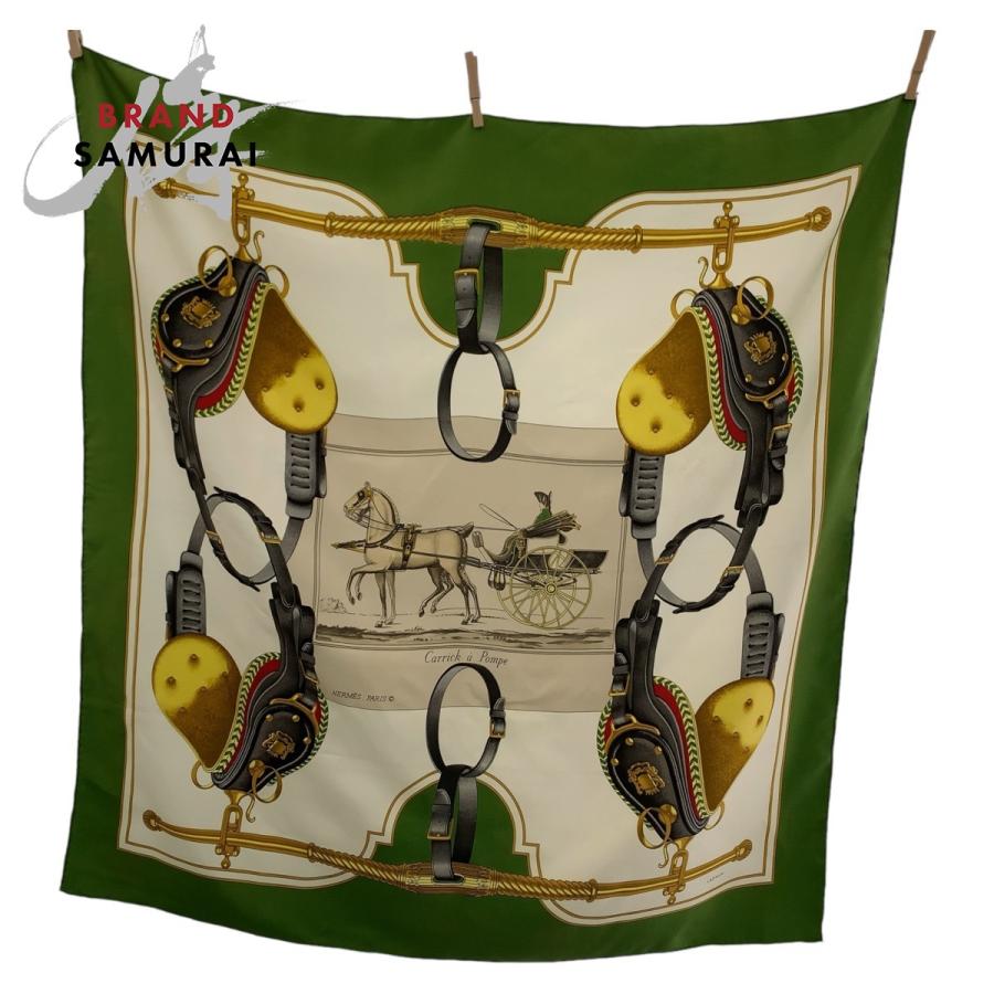 HERMES（エルメス） 美品 カリック ア ポンプ カレ90 マルチカラー