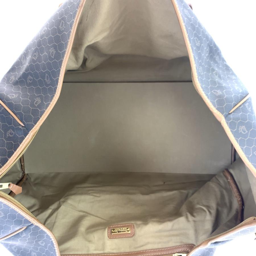Dior ディオール ハニカム グレー ブラウン ゴールド金具 PVC/レザー