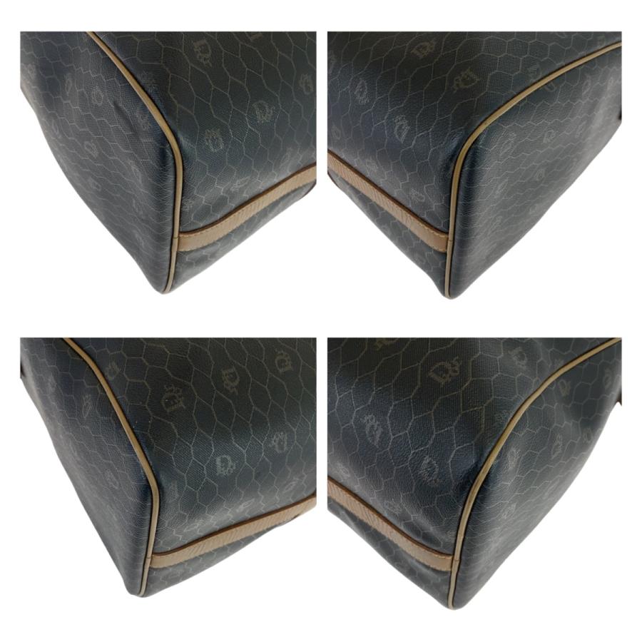 美品 Dior ディオール ヴィンテージ ハニカム柄 ブラック 黒 ブラウン ゴールド金具 レザー ボストンバッグ 旅行バッグ レディース 406309 |  | 02