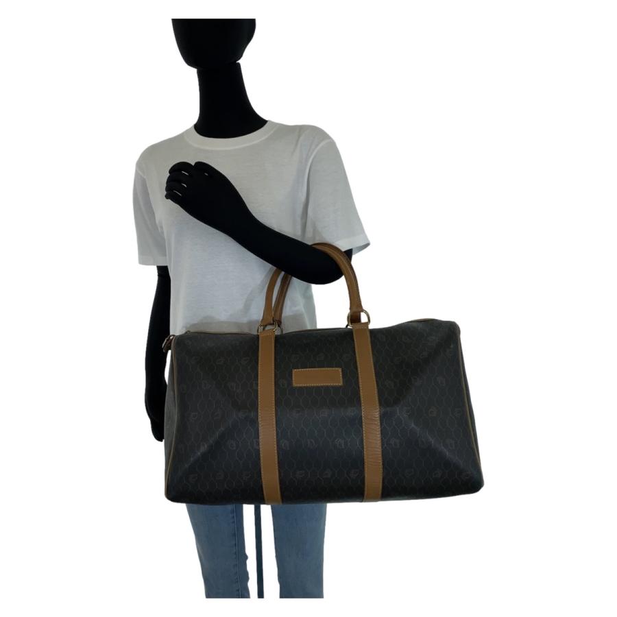 美品 Dior ディオール ヴィンテージ ハニカム柄 ブラック 黒 ブラウン ゴールド金具 レザー ボストンバッグ 旅行バッグ レディース 406309 |  | 04