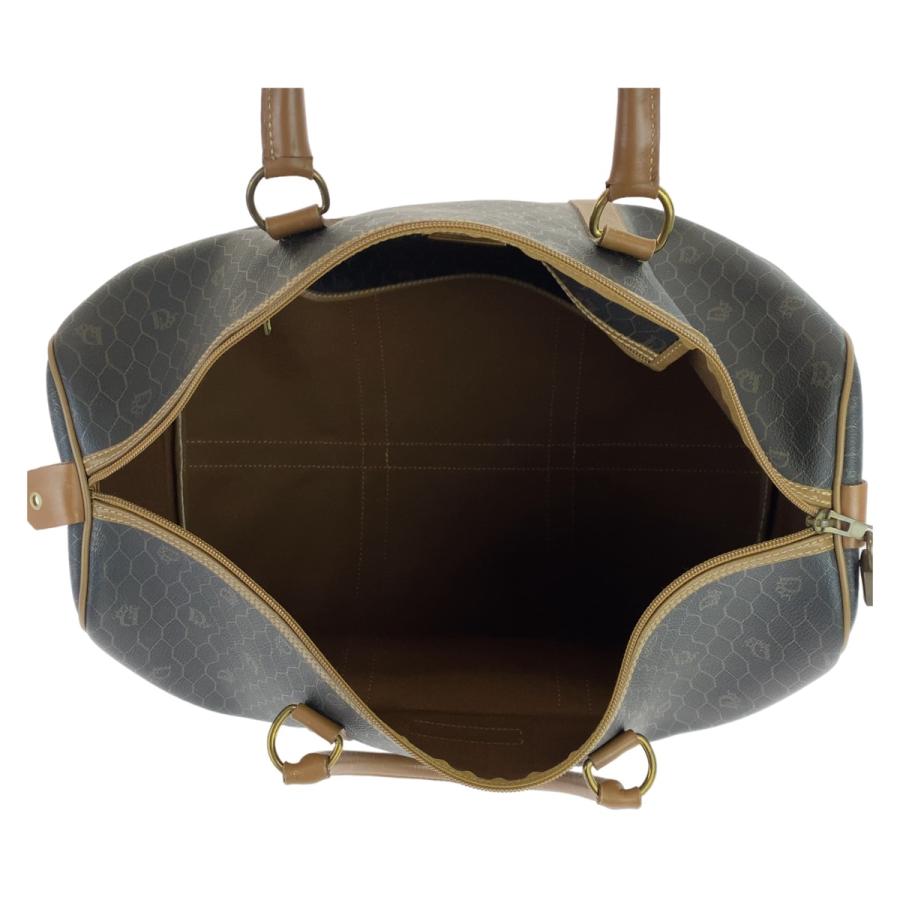 美品 Dior ディオール ヴィンテージ ハニカム柄 ブラック 黒 ブラウン