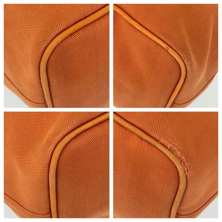 HERMES（エルメス） ヴァルパライソ GM オレンジ シルバー金具 トワル