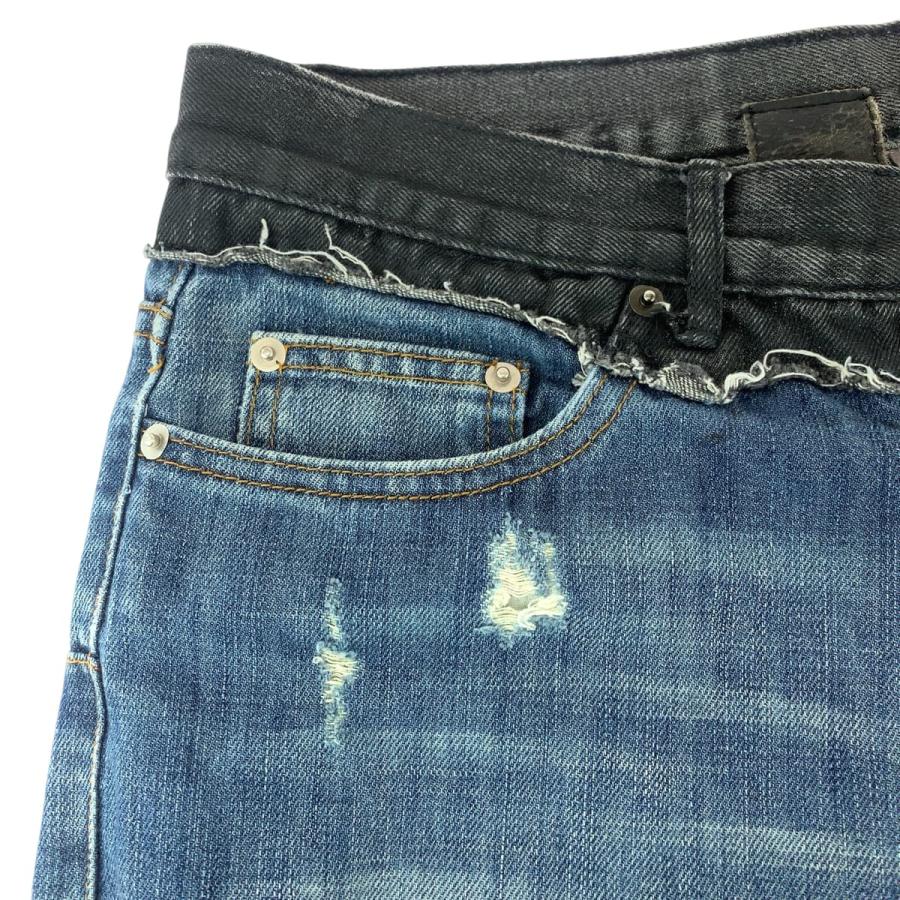 美品 DIOR HOMME ディオール オム ベック期 サイズ32 ブルー デニム 5EH1011482 デニムパンツ ストレートデニム メンズ 406436 | Dior HOMME | 06
