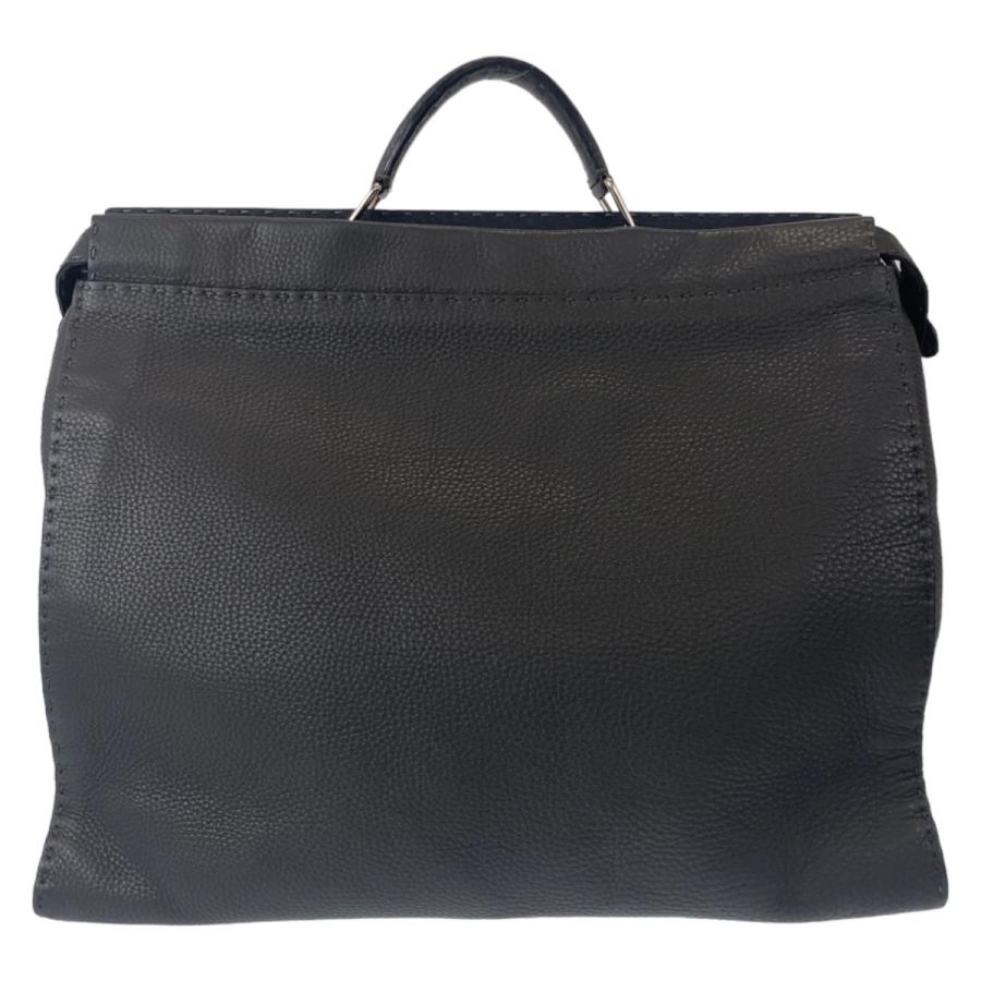 FENDI（フェンディ） 美品 セレリア ピーカブー グレー シルバー金具