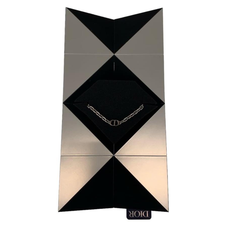 美品 Dior ディオール CDロゴ シルバー 銀 シルバー ネックレス ペンダント 男女兼用 406470 |  | 05