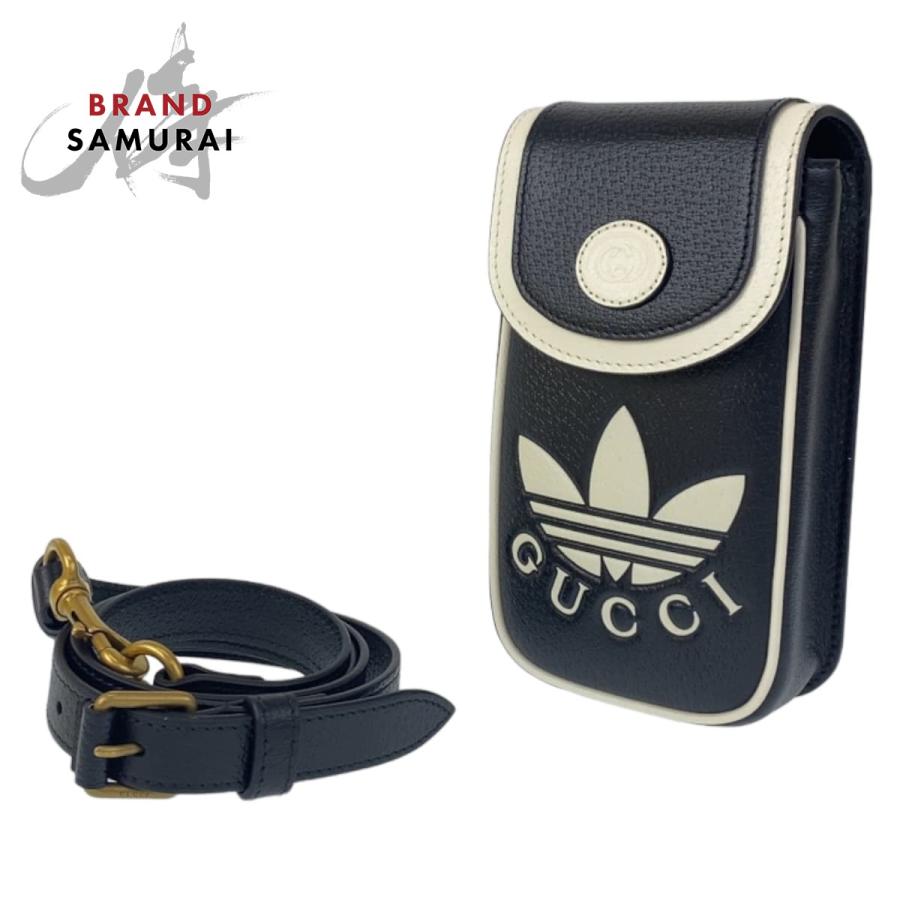 GUCCI（グッチ） 新品未使用 アディダスコラボ 男女兼用 ブラック 