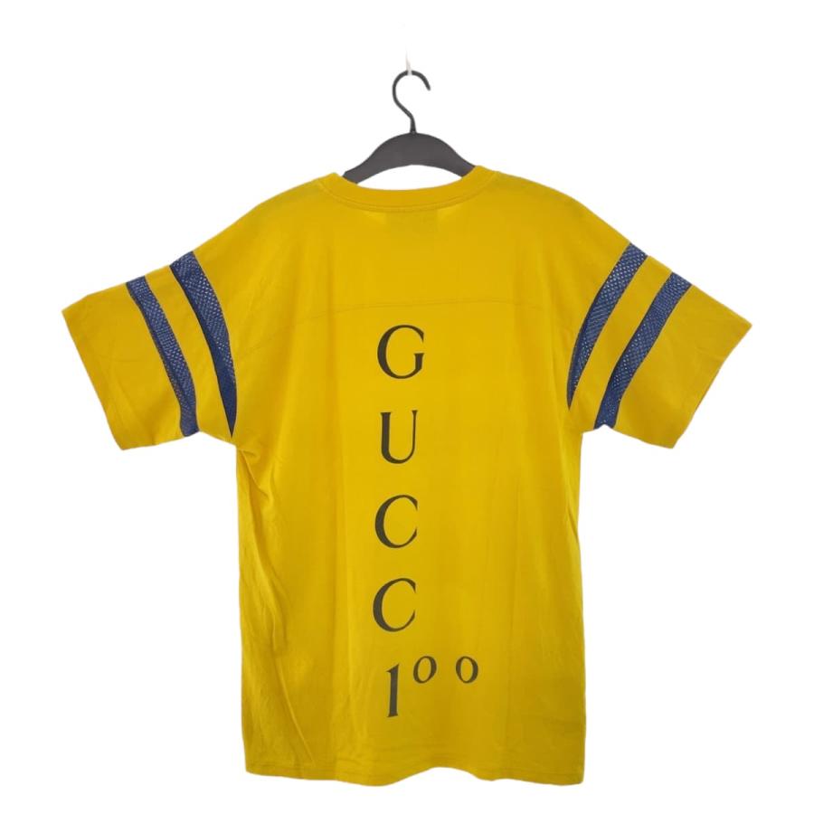 GUCCI（グッチ） 美品 サイズL イエロー コットン 655459 XJDXM 半袖T