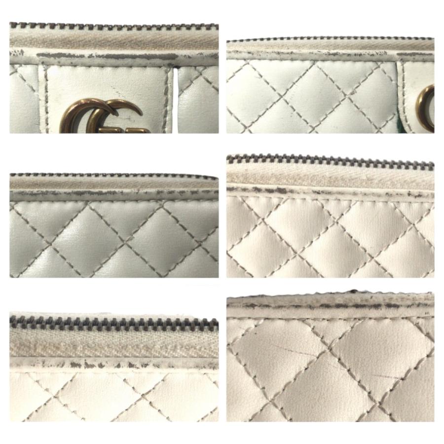 GUCCI（グッチ） シェリーライン ダブルG キルティング ホワイト 白