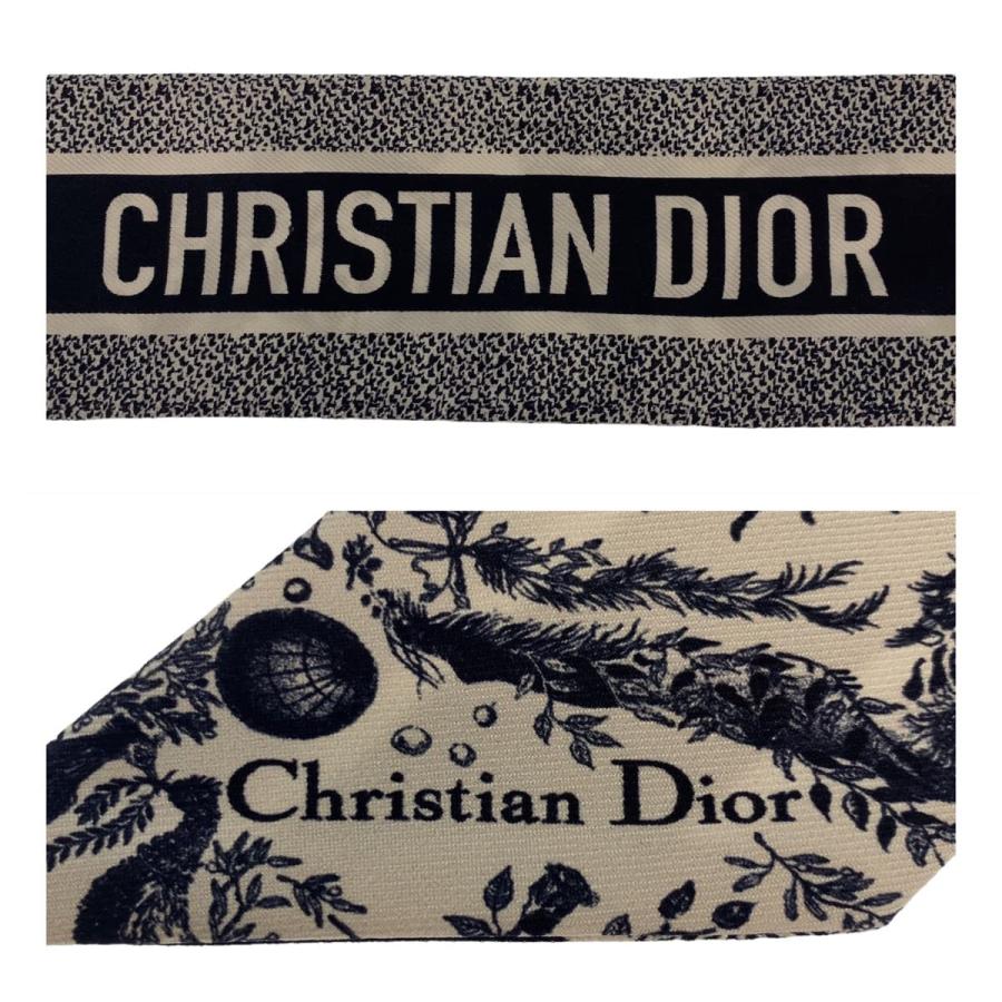 美品 Christian Dior クリスチャンディオール ミッツァ ネイビー 紺