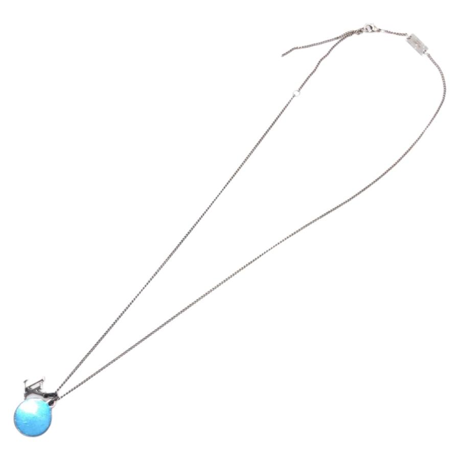 LOUIS VUITTON ルイヴィトン モノグラム シルバー シルバー金具 メタル M62485 リング ネックレス  メンズ 406565 | LOUIS VUITTON | 01