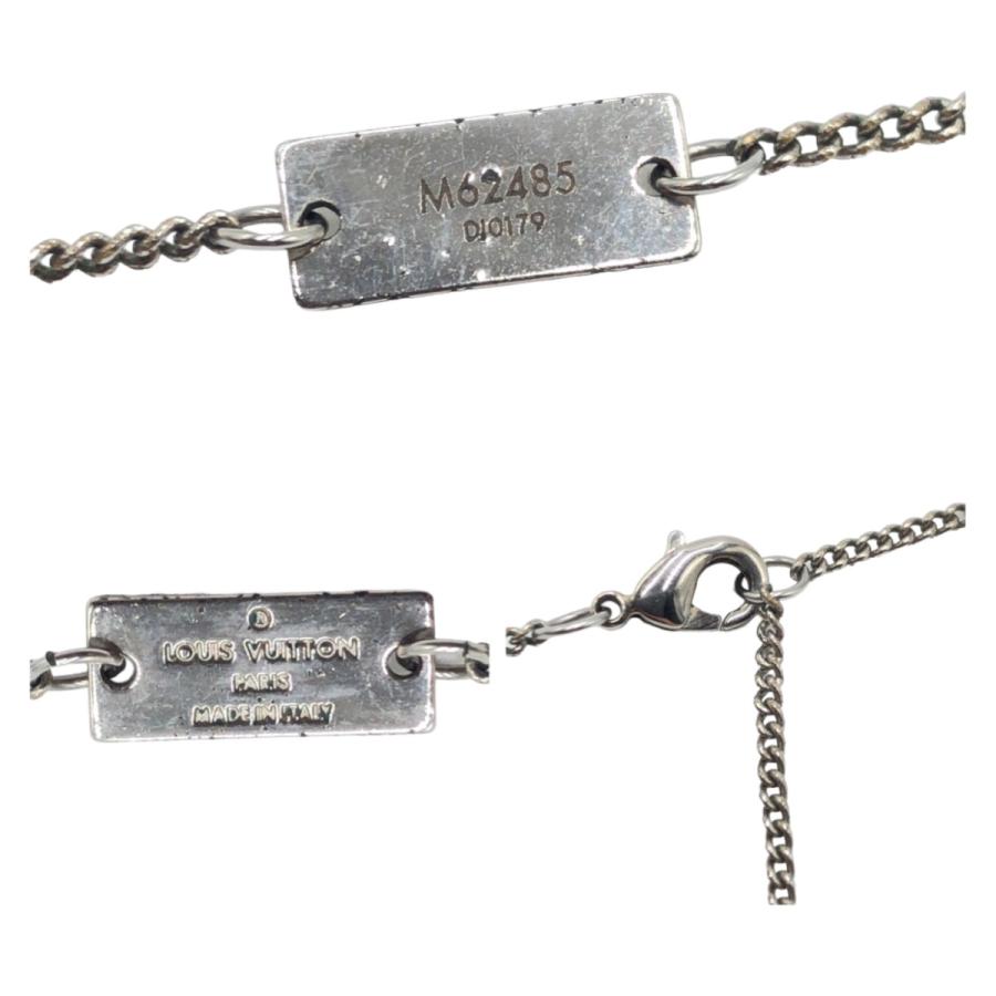 LOUIS VUITTON ルイヴィトン モノグラム シルバー シルバー金具 メタル M62485 リング ネックレス  メンズ 406565 | LOUIS VUITTON | 03