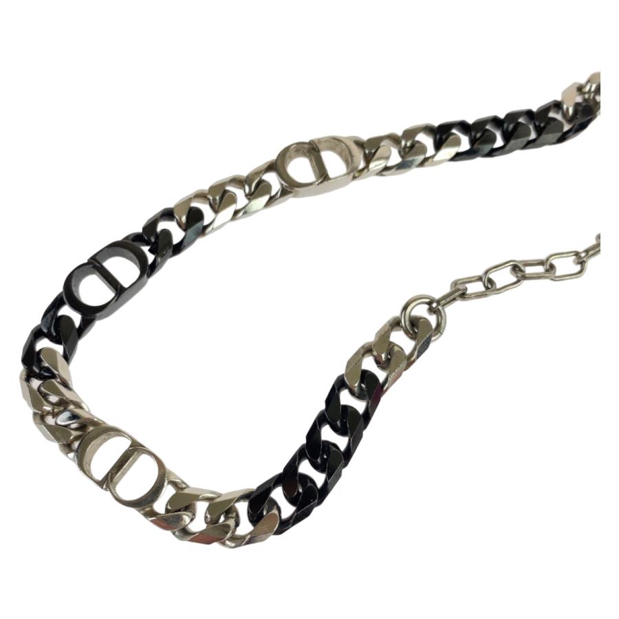 Dior ディオール CD 1947  Birkenstockコラボ シルバー ブラック 黒 メタル ブレスレット CDロゴ メンズ 406670 |  | 04