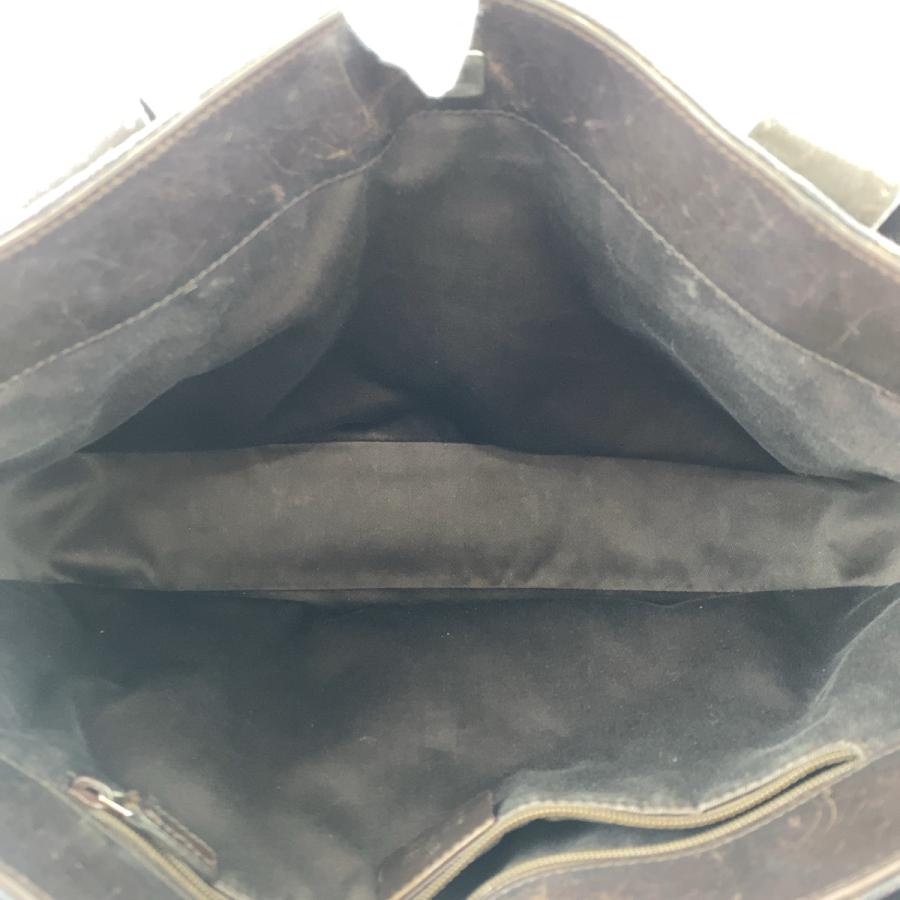 GUCCI（グッチ） 美品 ブラウン シルバー金具 GGキャンバス/レザー