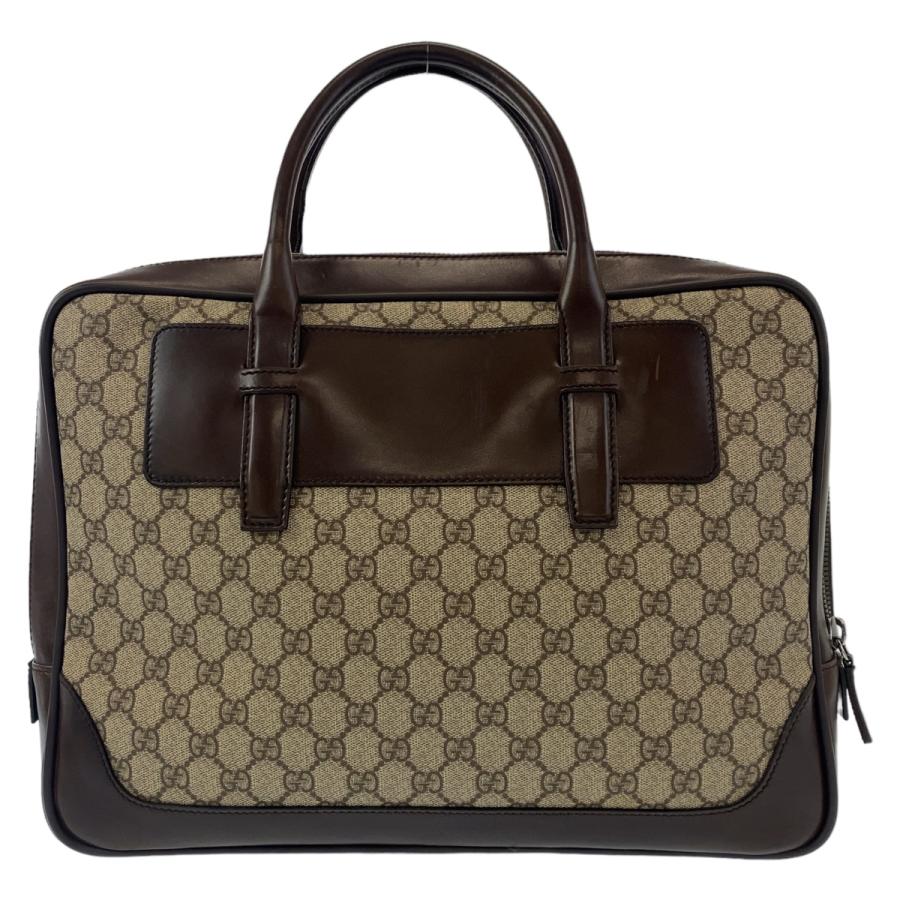 GUCCI グッチ GG柄 ベージュ ブラウン シルバー金具 GG
