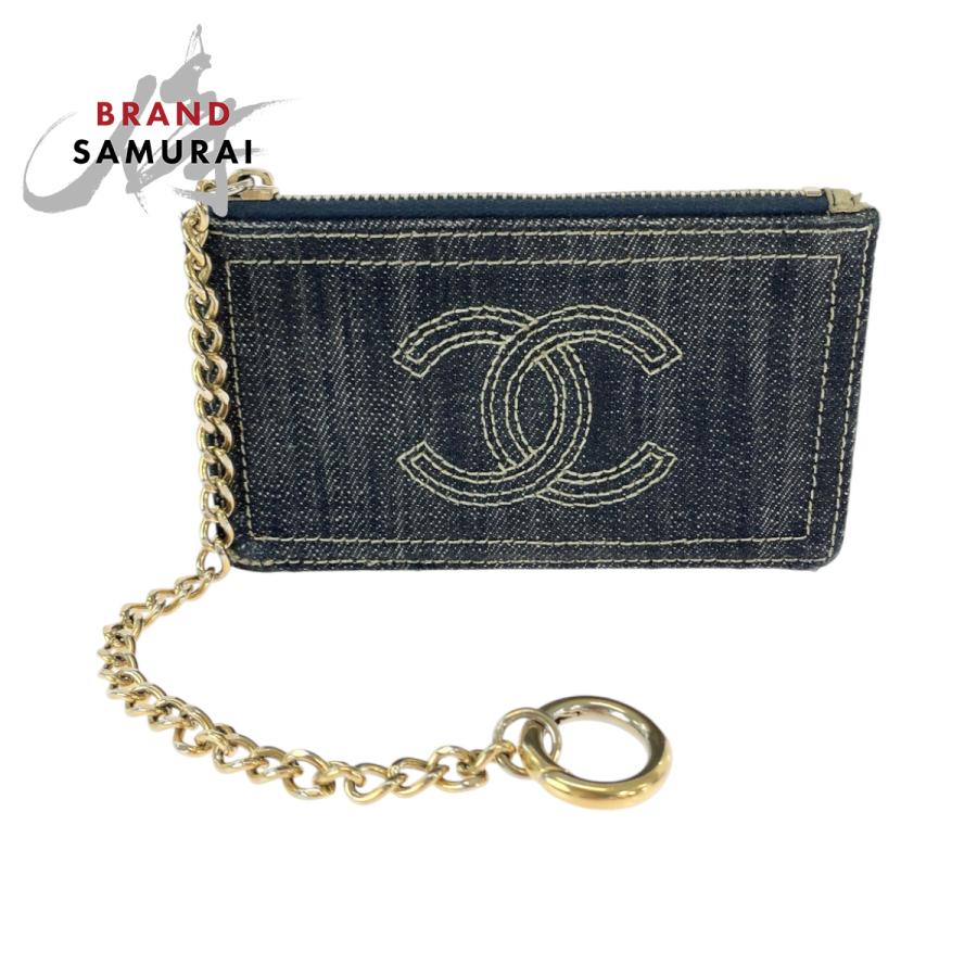 CHANEL シャネル スパークリングデニム ココマーク デニム ブルー 