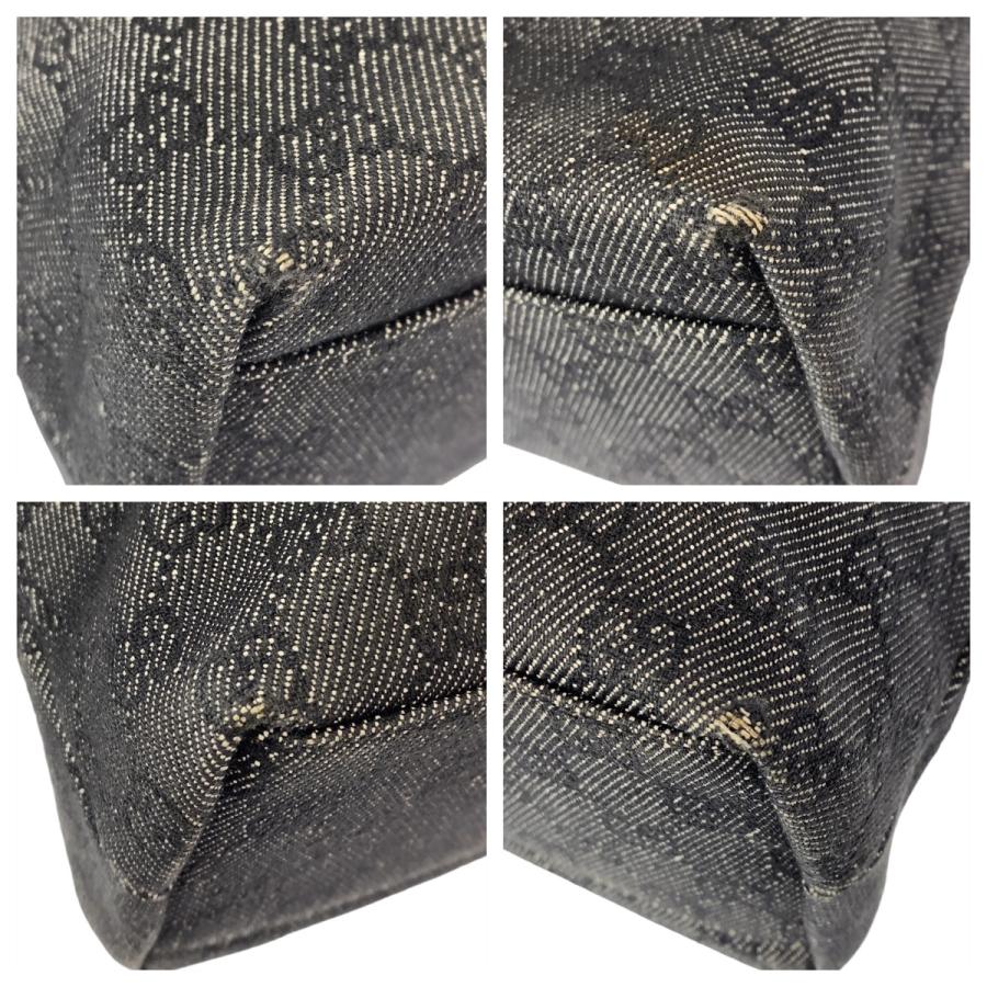 GUCCI（グッチ） GG柄 ブラック 黒 ゴールド金具 GGキャンバス 105650