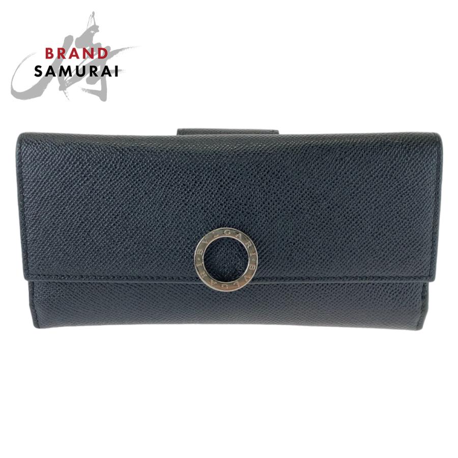 BVLGARI（ブルガリ） 美品 ビーゼロ ブラック ライトブルー シルバー 