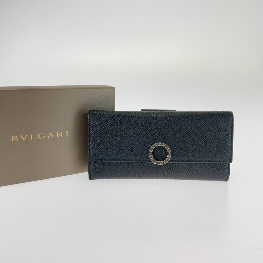 BVLGARI（ブルガリ） 美品 ビーゼロ ブラック ライトブルー シルバー 