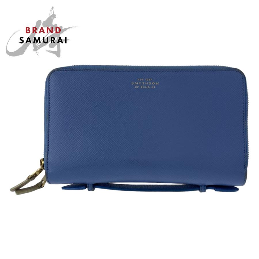 Smythson 美品 SMYTHSON スマイソン オーガナイザー ライト