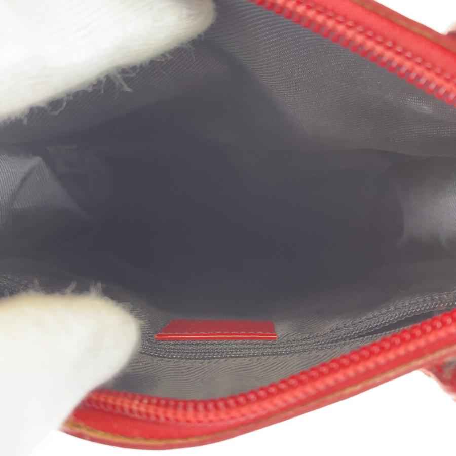 GUCCI（グッチ） レッド ゴールド金具 GGキャンバス/エナメル 000 0856 