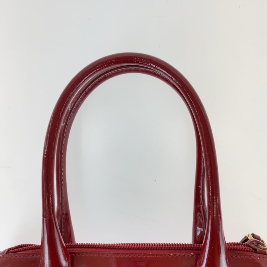 GUCCI（グッチ） レッド ゴールド金具 GGキャンバス/エナメル 000 0856 