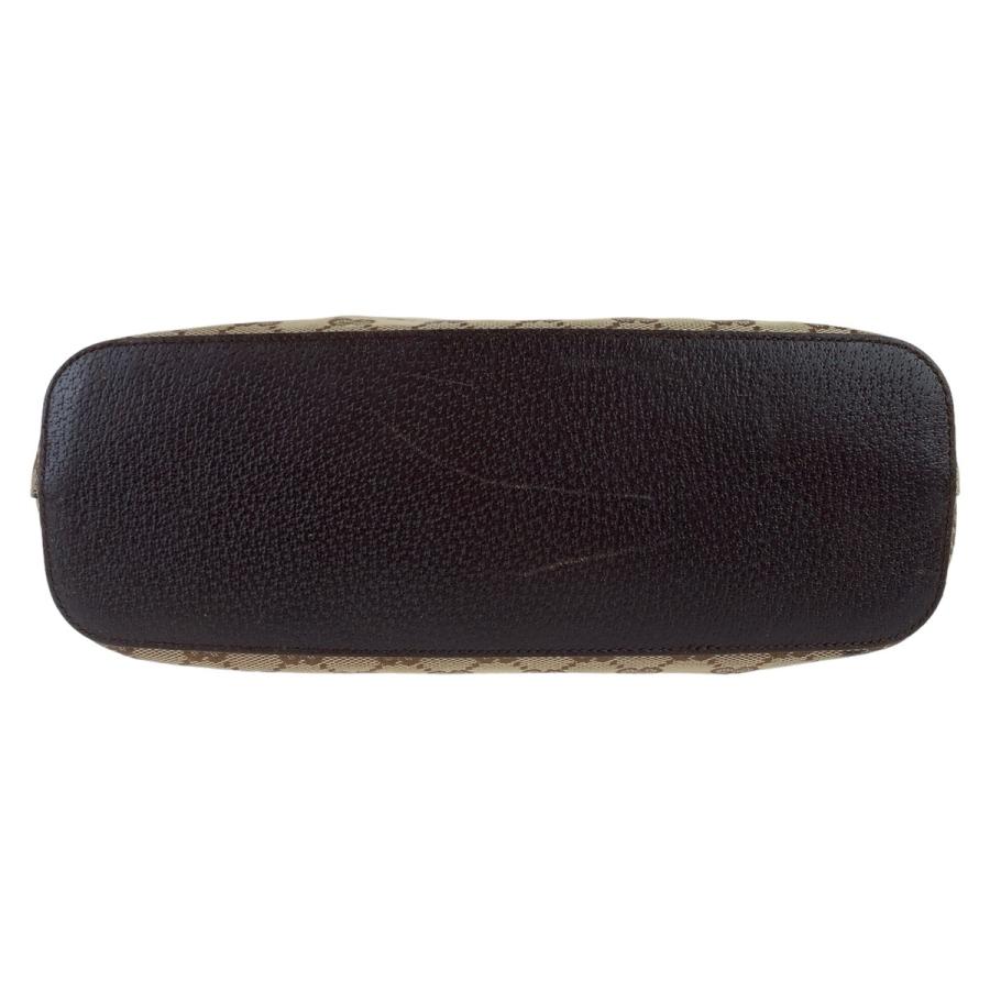 GUCCI（グッチ） ホーボー GG柄 ベージュ ブラウン シルバー金具 GG