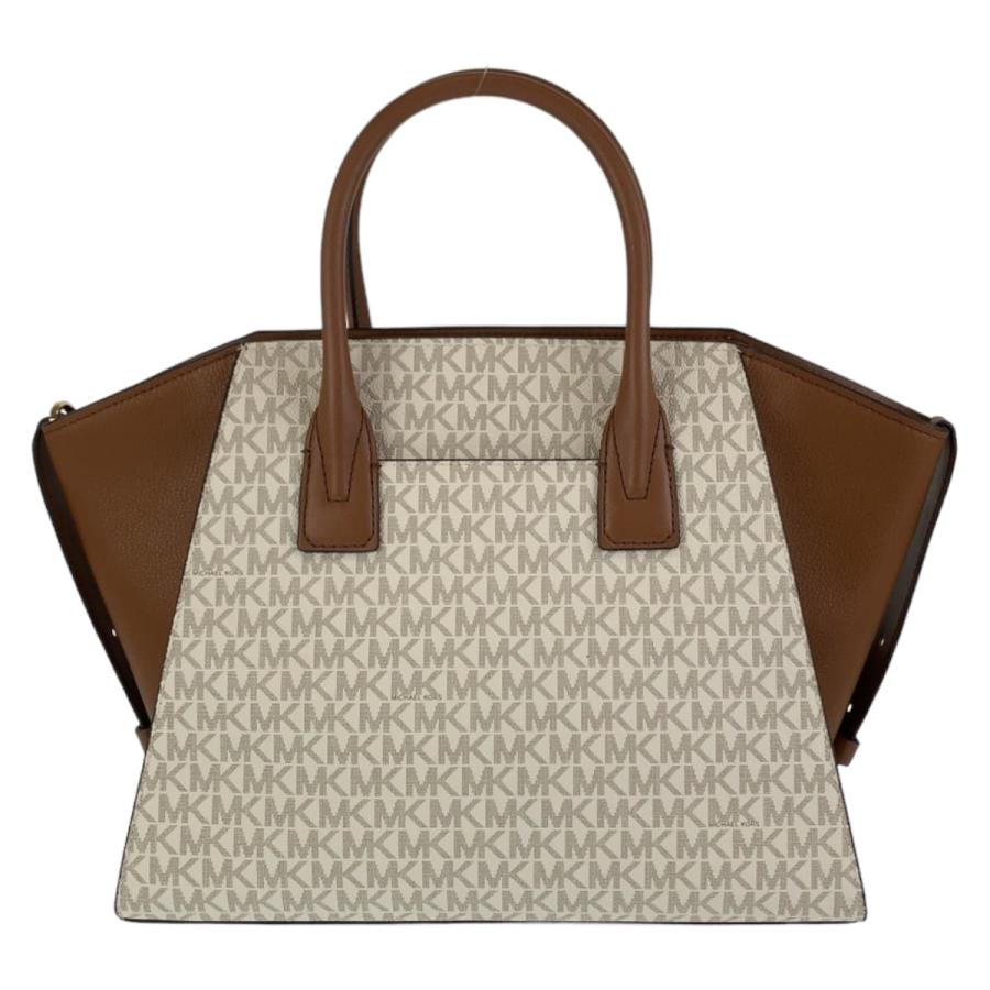MICHAEL KORS（マイケルコース） 超美品 アヴリル ホワイト ブラウン 