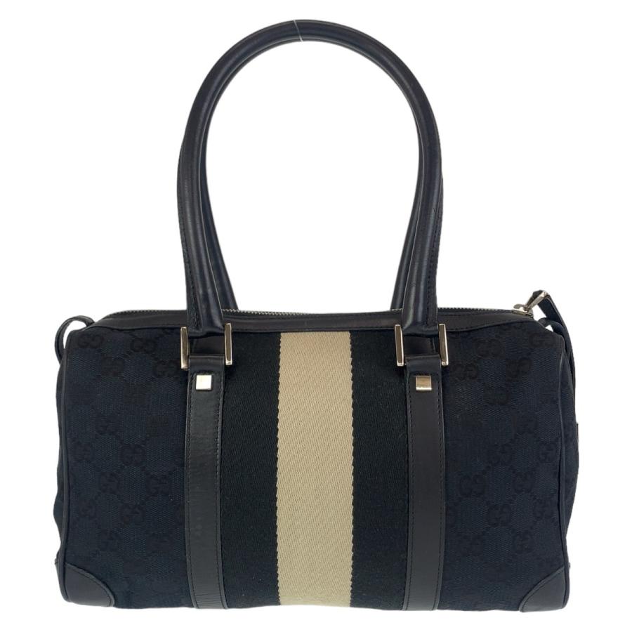 GUCCI（グッチ） シェリーライン ブラック 黒 シルバー金具 GG
