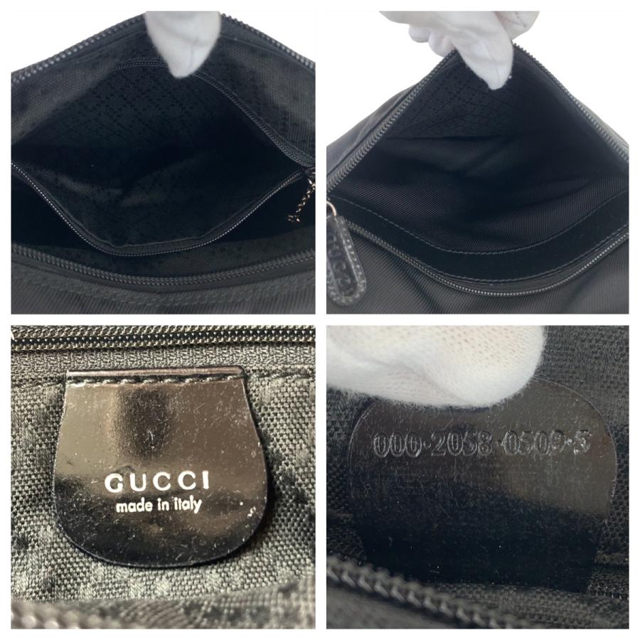 GUCCI（グッチ） 美品 バンブー ブラック 黒 シルバー金具 000.2058