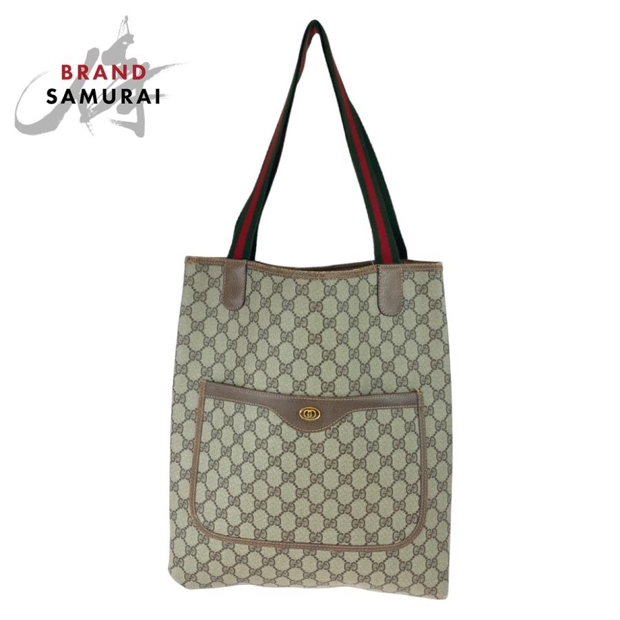【極美品】GUCCI グッチ クラッチバッグ GGスプリーム シェリーライン GUCCI（グッチ） ヴィンテージ オールドグッチ シェリーライン 男女