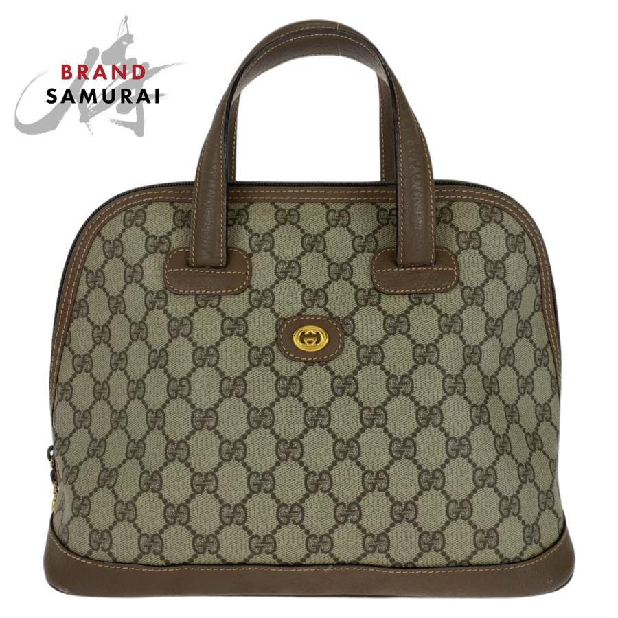 GUCCI（グッチ） ヴィンテージ オールドグッチ ブラウン グレー GG